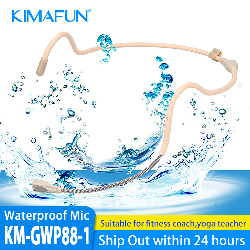 Yoga Fitness Class - KIMAFUN 2.4G Wireless Headset Waterproof Microphone