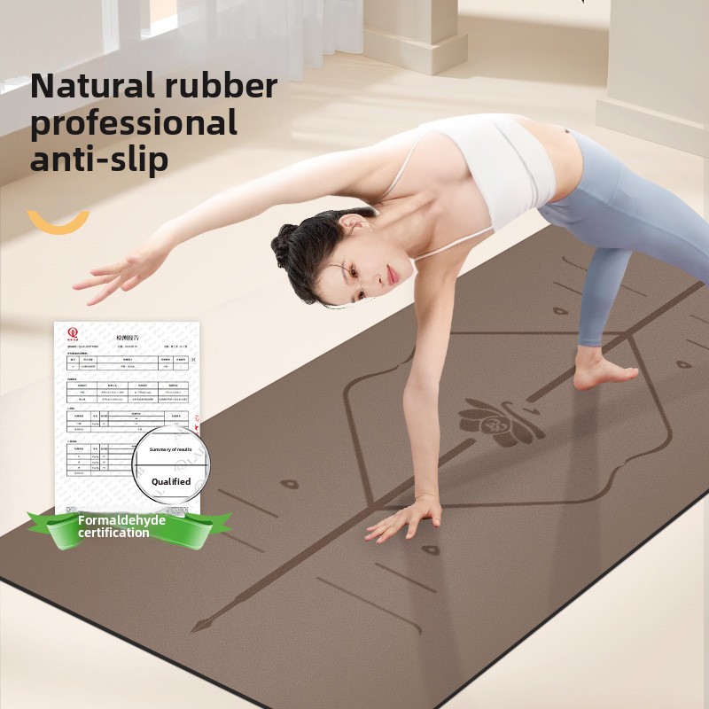 Thick Yoga Mat - PU Rubber Non Slip Wide Thick