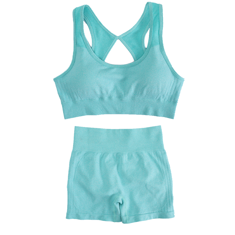 Fitness Yoga - Women's Sports Fitness Yoga Suit Set