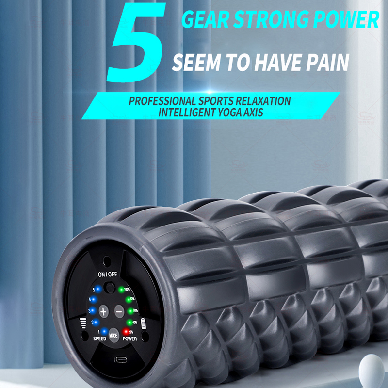Yoga Fitness Wheel - Massage Roller Foam Shaft Yoga Column