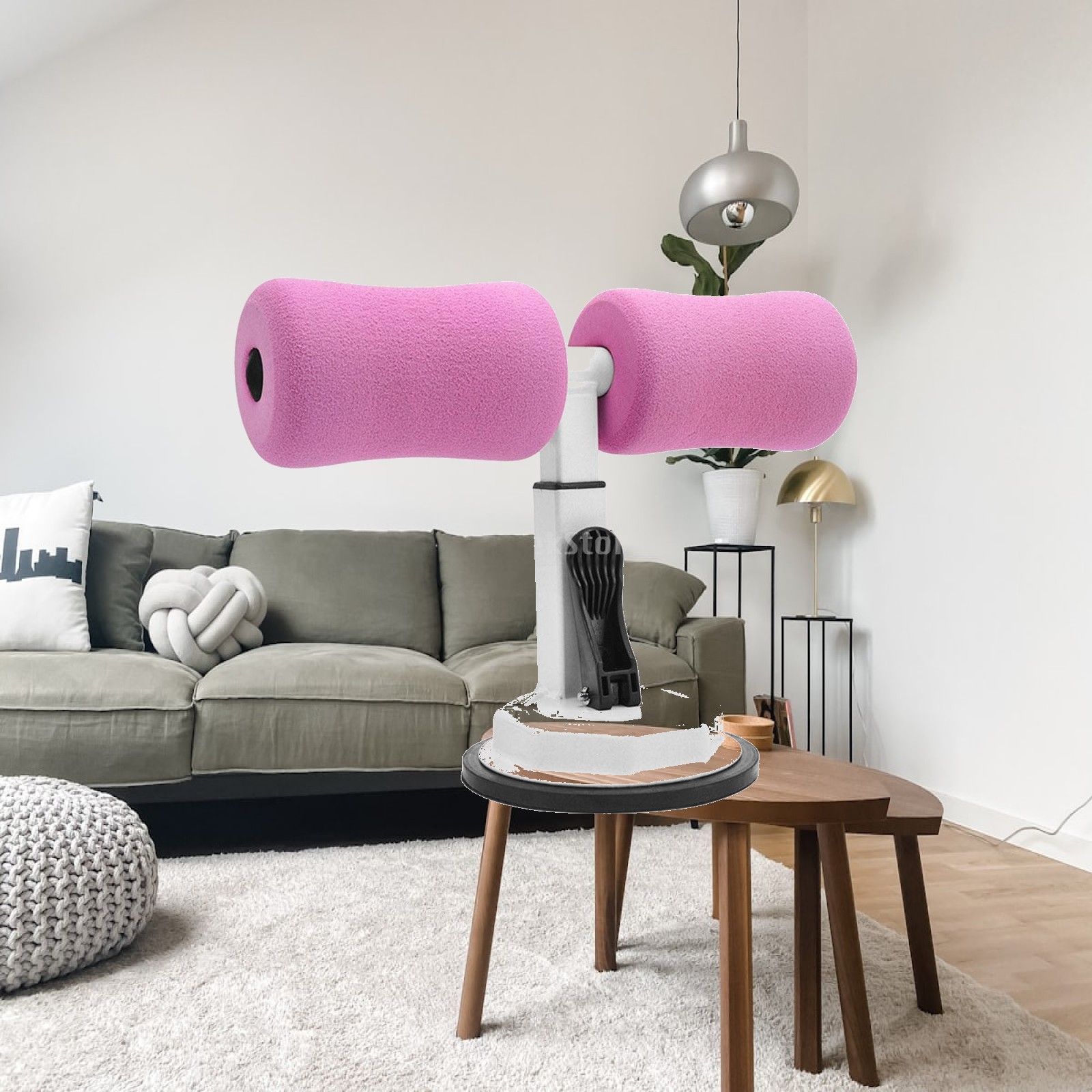Sit Up Bar for Floor, Portable - Sit Up Bar Floor 评论和价格