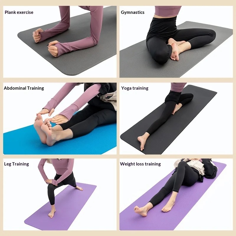 Extra Thick Non Slip Yoga Mat  - Thick Yoga Mat 评论和价格