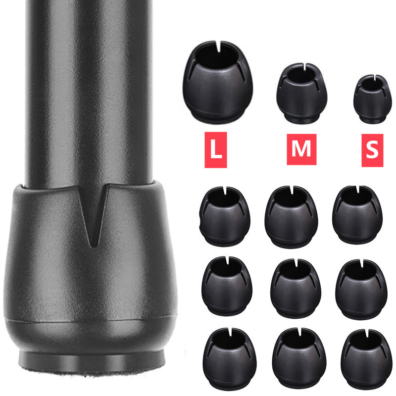 16PCS Black Silicone Chair Leg - Sit Up Bar Floor 评论和价格