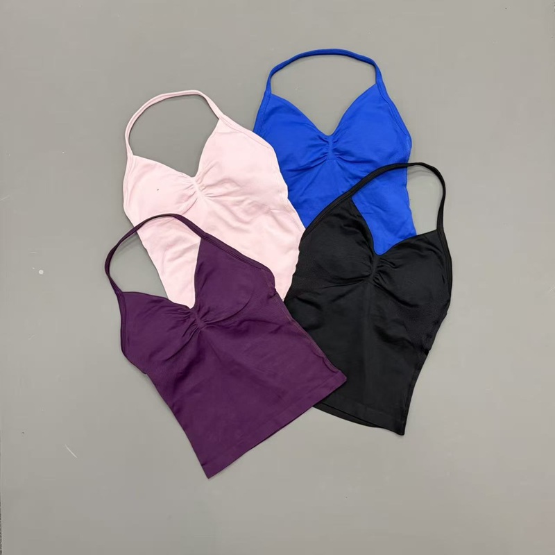 Gym Women Sports Tank Top Seam - Yoga Mat For Fitness 评论和价格
