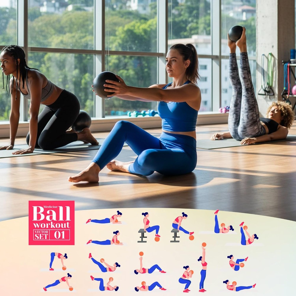 20 Pcs 9 Inch Mini Yoga Ball B - Yoga Fitness Class 评论和价格