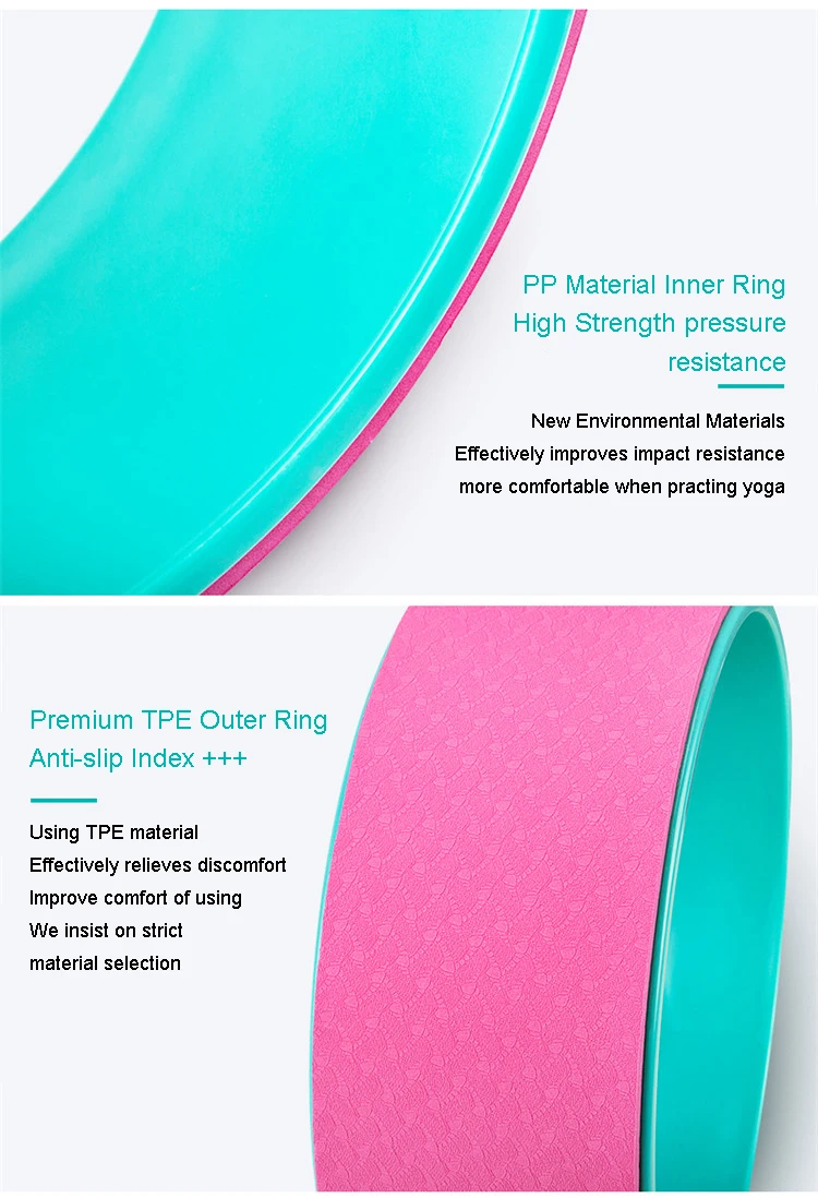 2026 Customized LOGO Hot Sale  - Yoga Fitness Wheel 评论和价格