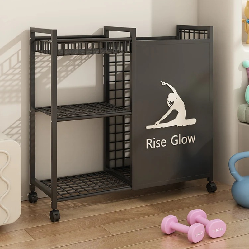 Mobile Fitness Cart with Wheel - Yoga Fitness Wheel 评论和价格