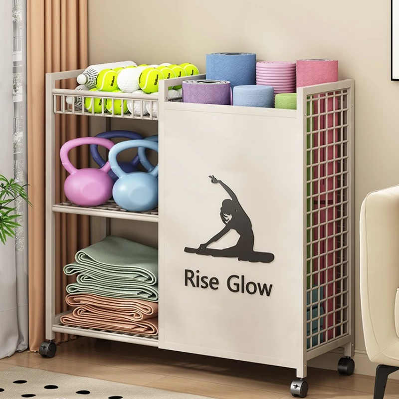 Mobile Fitness Cart with Wheel - Yoga Fitness Wheel 评论和价格
