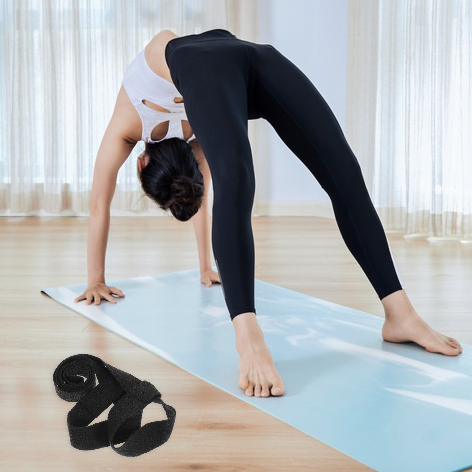 2Pcs Yoga Mat Sling Strap Heav - Yoga Fitness Class 评论和价格