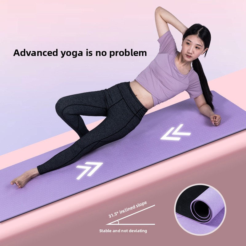 Factory Wholesale TPE Rubber Y - Thick Yoga Mat 评论和价格