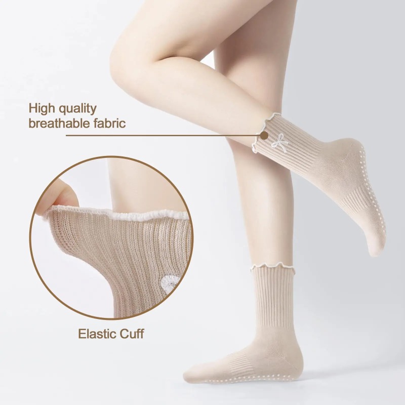 Professional Yoga Socks, Cotto - Fitness Yoga 评论和价格