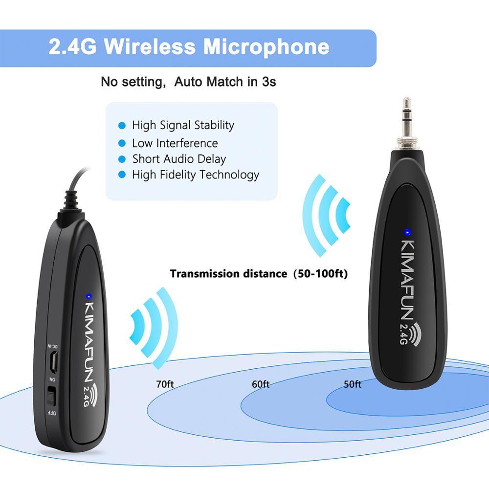 KIMAFUN 2.4G Wireless Headset  - Yoga Fitness Class 评论和价格