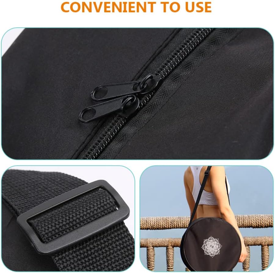 Yoga Wheel Bag Nylon Black Man - Yoga Fitness Wheel 评论和价格