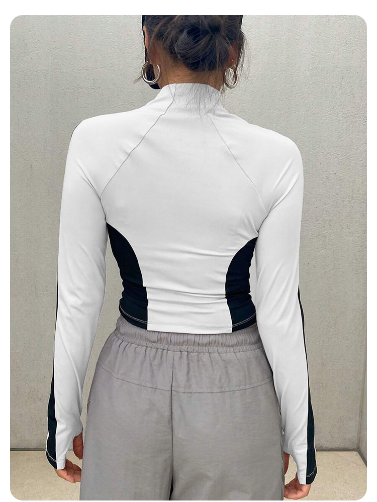 Yoga Clothes Stand Up Collar J - Fitness Yoga 评论和价格