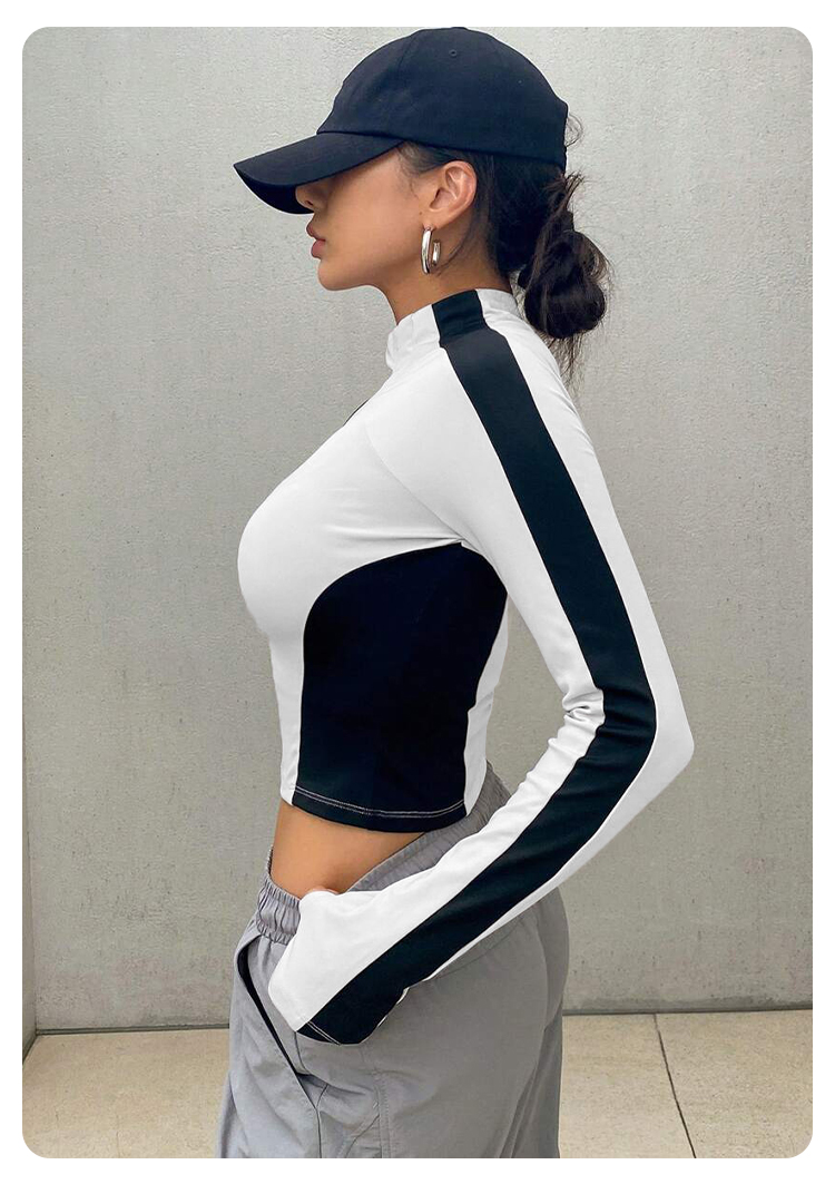 Yoga Clothes Stand Up Collar J - Fitness Yoga 评论和价格