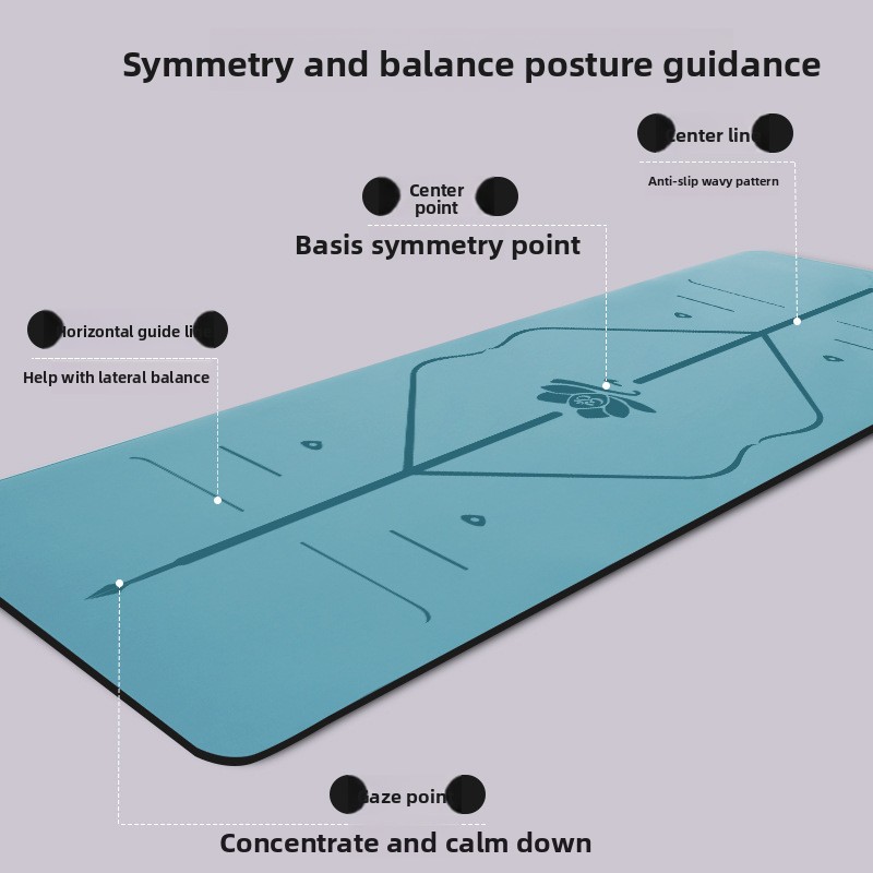 PU Rubber Non Slip Wide Thick  - Thick Yoga Mat 评论和价格