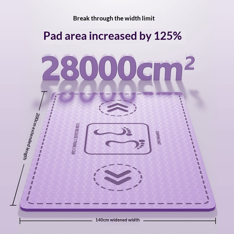 Extra Large Double Yoga Mat Th - Thick Yoga Mat 评论和价格