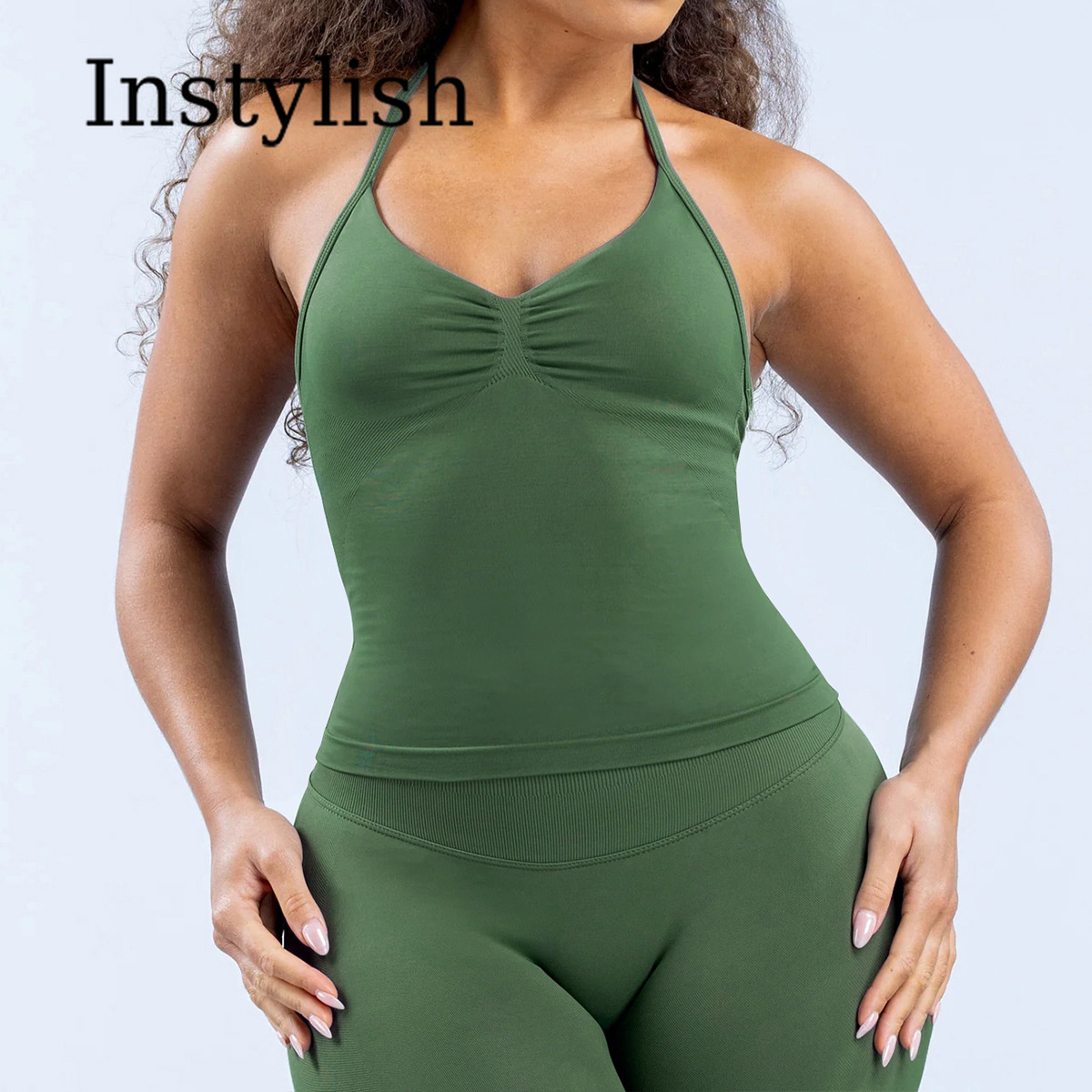 Women Seamless Yoga 2 Piece Se - Fitness Yoga 评论和价格