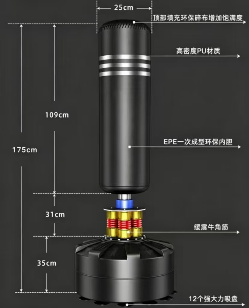 2026 High Shock Absorption Box - Boxing Punching Bag 评论和价格