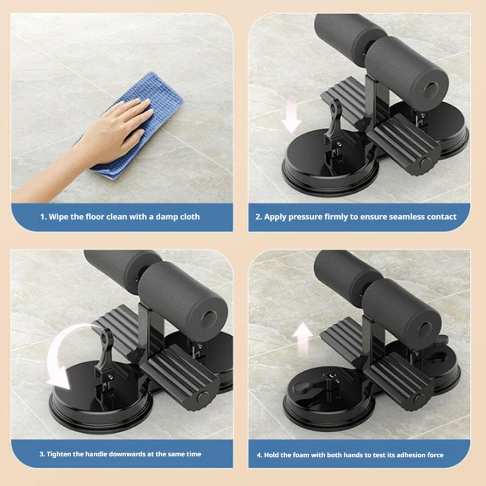Sit Up Bar Foot Holder with 3  - Sit Up Bar Floor 评论和价格