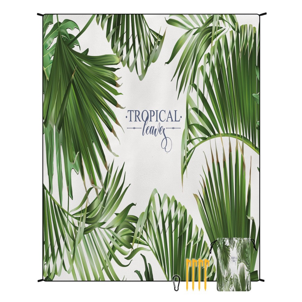 Palm Tree Beach Towel 71x86.6i - Yoga Mat For Fitness 评论和价格